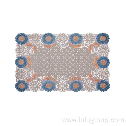 New Design Pattern Rectangle Lace Placemats